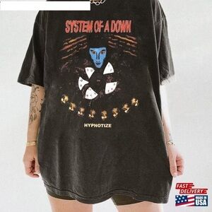 Soad Tour 2024 Unisex Tshirt Gift For Fan System Of A Down Rock Music Band